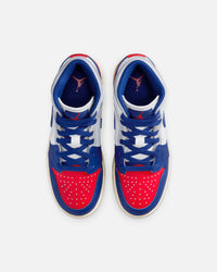 Jordan Kids' Air Jordan 1 Mid (GS) White/Royal