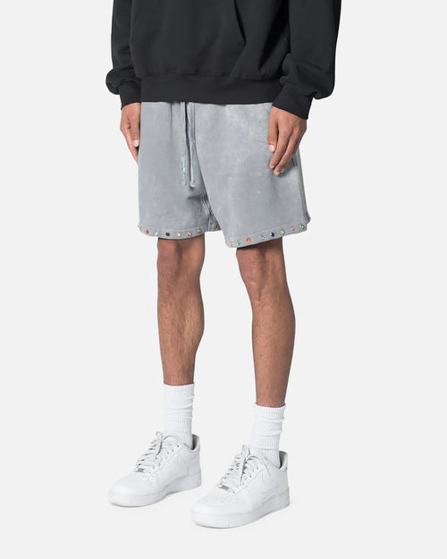 MNML Washed Gradient Shorts Washed Black