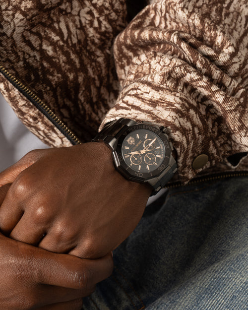 Phillip Plien Sport Titan Bracelet Watch Gunmetal