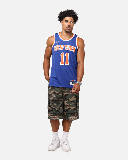 Nike Jalen Brunson New York Knicks #11 Icon Edition 2022/23 Nike Dri-Fit NBA Swingman Jersey Rush Blue