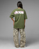 Loiter Shadowmark T-Shirt Olive Green