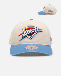 Mitchell & Ness Oklahoma City Thunder 'Washed Cotton' Deadstock Snapback Off White