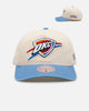 Mitchell & Ness Oklahoma City Thunder 'Washed Cotton' Deadstock Snapback Off White