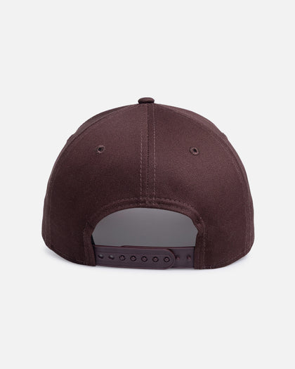 New Era Los Angeles Dodgers 'Choc Cherry' 9FORTY A-Frame Snapback Dark Brown