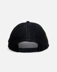 New Era Los Angeles Lakers 'Statement Suede 10 Year Anniversary' 9FORTY A-Frame Snapback Black Suede