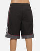Carre Script Boardshorts Black/White