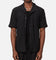 XXIII Pleated Button Up Shirt Black