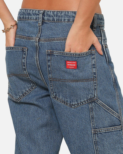 Worship Supplies Carpenter Jeans Sky High Blue