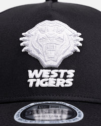 New Era Wests Tigers 'NRL Glow In The Dark' 9FORTY A-Frame Snapback Black