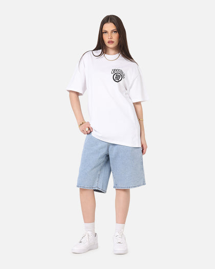 S Double Goosebumps T-Shirt White