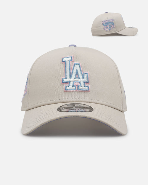 New Era Los Angeles Dodgers 'Pastel 2.0' 9FORTY A-Frame Snapback Stone