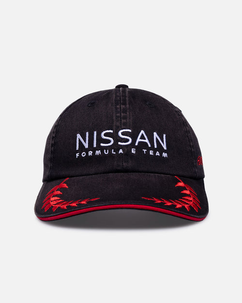 Mitchell & Ness Nissan Formula E Dad Fit Strapback Washed Black