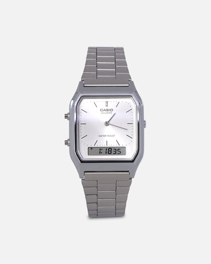 Casio AQ230A-7A Watch Silver/Silver