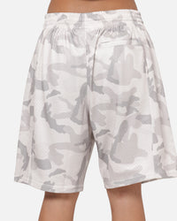 Mitchell & Ness Los Angeles Lakers Snow Camo Authentic Mesh Shorts White