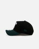 New Era Texas Rangers 'Black Dark Green' 9FORTY A-Frame Snapback Black/Dark Green