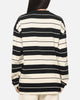 Carre Collective Stripe Long Sleeve T-Shirt Black/Off White