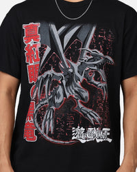 73Studio X Yu-Gi-Oh! Red Eyes Vintage T-Shirt Black