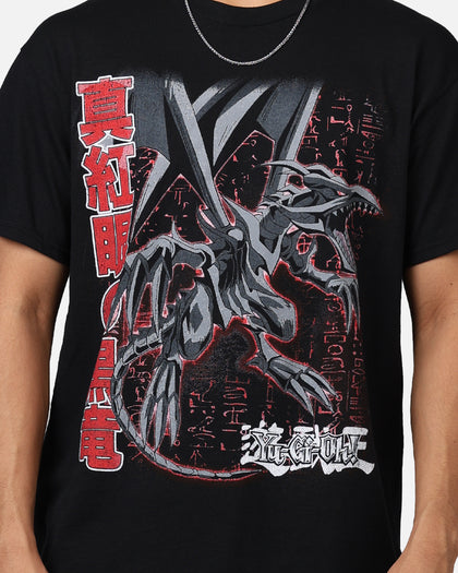 73Studio X Yu-Gi-Oh! Red Eyes Vintage T-Shirt Black