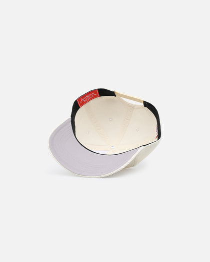 American Needle Roscoe Corduroy Snapback Ivory
