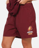 Mitchell & Ness Queensland Maroons Nylon Sport Shorts Maroon