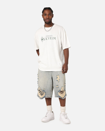 73Studio X The Elder Scrolls V: Skyrim Vintage T-Shirt Off White