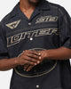 Loiter Motor Denim Button Up Shirt Indigo