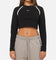 Nike Women's Sportswear Tight Long-Sleeve Cropped Top Black/Black
