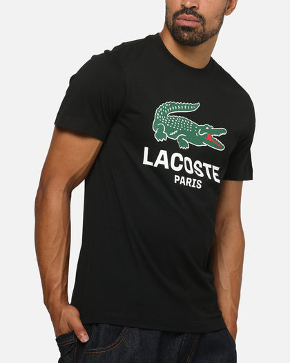 Lacoste Originals Croc Graphic T-Shirt Black