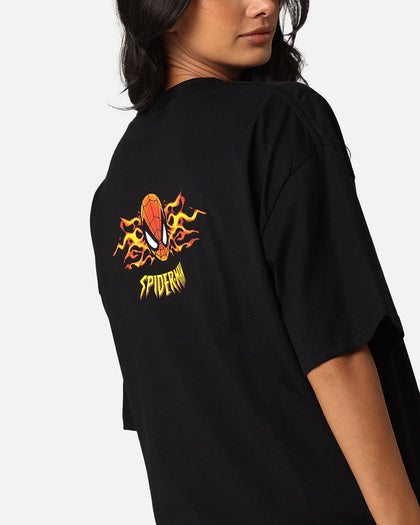 73Studio Marvel Spider-Man Y2K Spidey T-Shirt Black