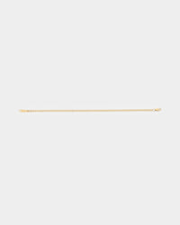 Saint Morta 3mm Cuban Bracelet Gold