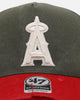 47 Brand Los Angeles Angels 'Utilitarian' 47 Offside Strapback Moss