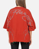 Ed Hardy Cyber Rhinestone T-Shirt Red