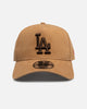 New Era Los Angeles Dodgers "Toasted Grain" 9Forty A-Frame Snapback Walnut