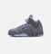 Jordan Kids' Air Jordan 5 Retro "Wolf Grey" (GS) Graphite