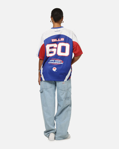 Mitchell & Ness Buffalo Bills Warehouse Rave Jersey White/Blue/Red