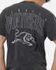 Bleacher Athletic Penrith Panthers NRL Attrition Washed T-Shirt Black