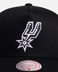 Mitchell & Ness San Antonio Spurs Victor Wembanyama "Wemby" 'Signature' Pro Pinch Snapback Black
