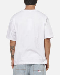 Majestic Athletic New York Yankees Blackletter Arch Cropped T-Shirt White