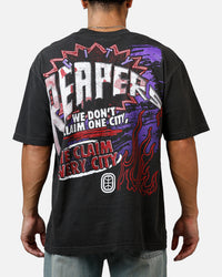 Overtime City T-Shirt Vintage Black