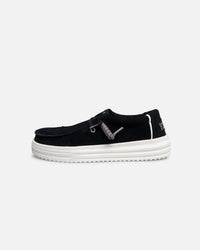 Hey Dude Rev Suede Argan Oil Black