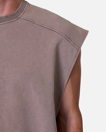 MNML Sleeveless Rag Shirt Washed Brown