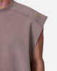 MNML Sleeveless Rag Shirt Washed Brown