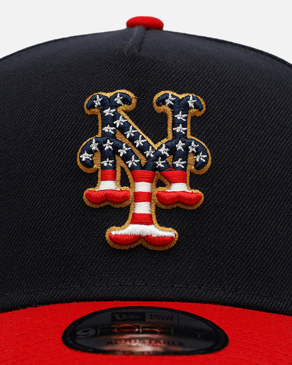 New Era New York Mets 'Fourth Of July' 9FORTY A-Frame Snapback Navy/Red
