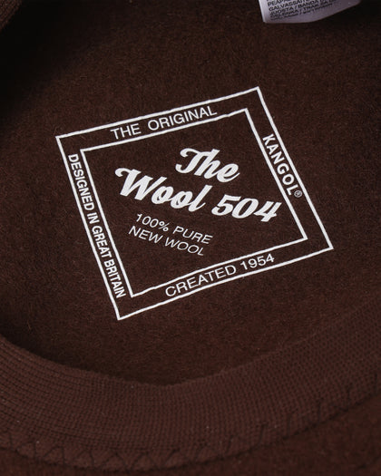 Kangol Wool 504 Hat Tobacco