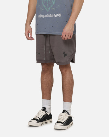 Saint Morta ATH-LTC Fleece Shorts Washed Charcoal