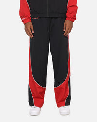 Mitchell & Ness Chicago Bulls Nylon Tracksuit Pants Black/Red