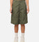 X-Girl Women's Easy Cargo Shorts Flight Green