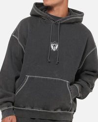 Mitchell & Ness Las Vegas Raiders Star Script Hoodie Washed Black