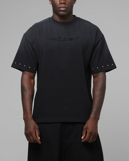 Loiter Rodeo Applique T-Shirt Black