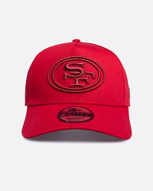 New Era San Francisco 49ers 'New Era x NFL' 9FORTY A-Frame Snapback Red